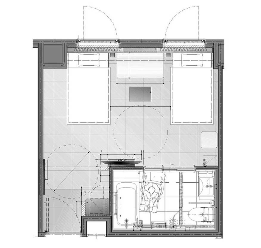 客室間取り図