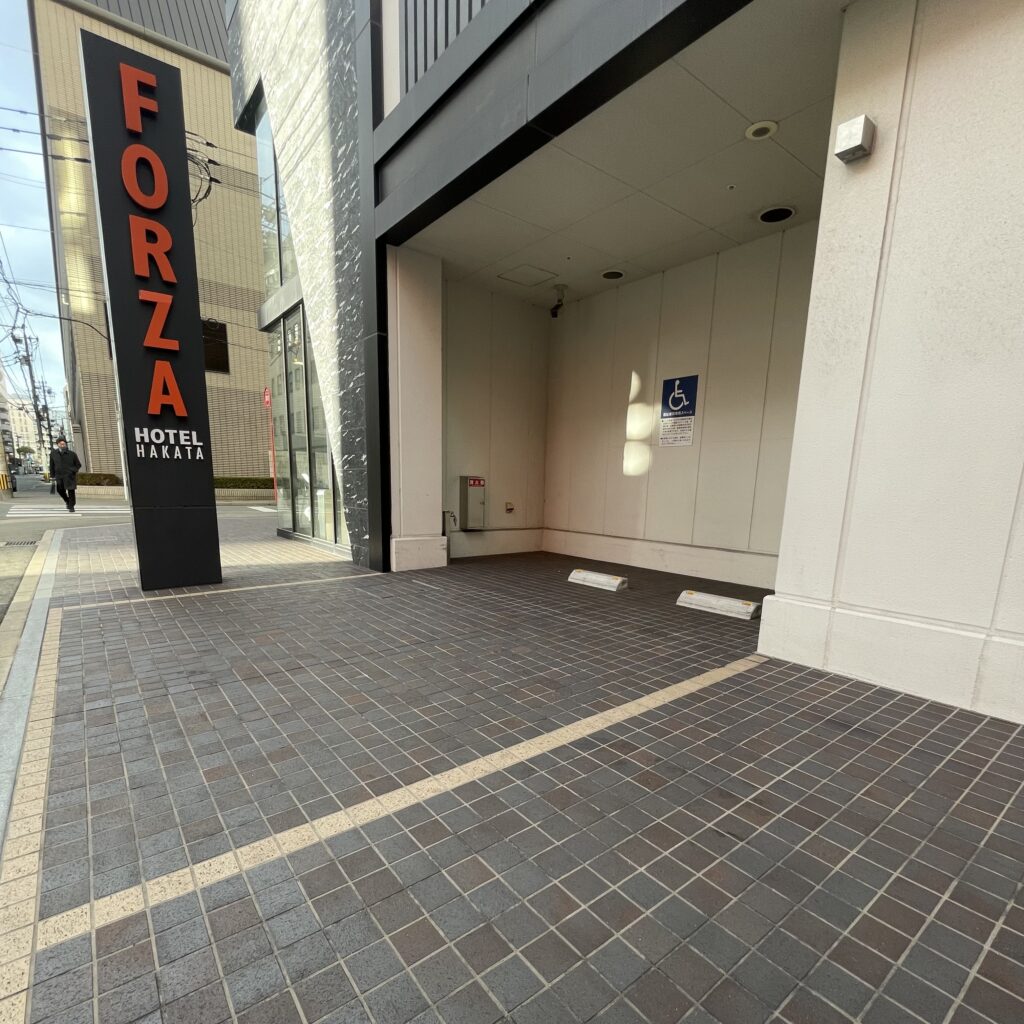 身障者用駐車場写真