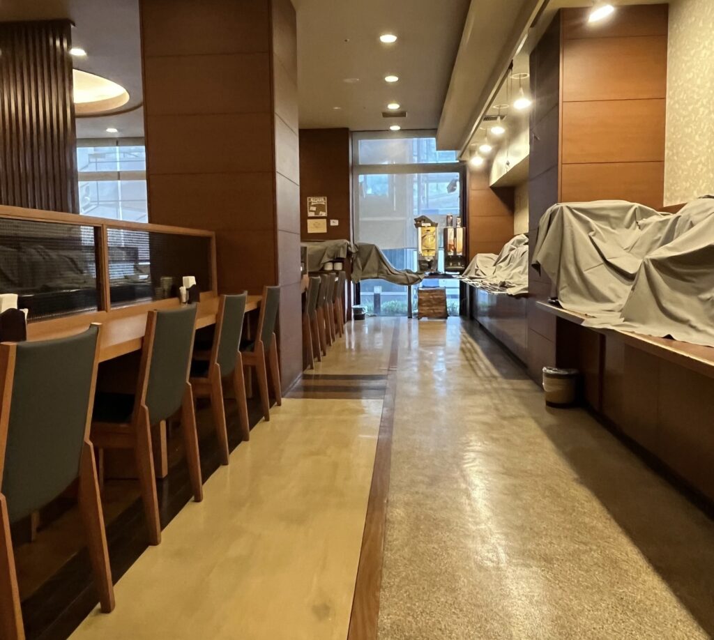 朝食会場1
